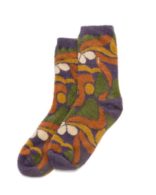 zion narrows cozy socks